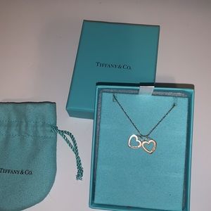 16” Tiffany Double Heart Choker (Rare & Pre-Loved)